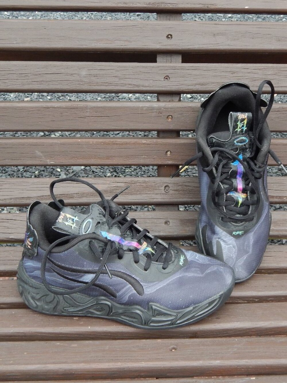 Puma X Team Basketball NOT FROM THIS WORLD Boys Youth Sneakers Size 5